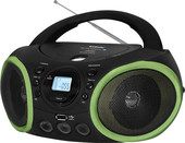 Портативная аудиосистема BBK BX150BT (черный/зеленый)