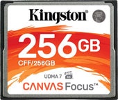 Карта памяти Kingston Canvas Focus CFF/256GB CompactFlash 256GB