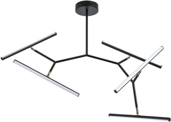 Люстра средней высоты Arte Lamp Zulu A2170PL-49BK