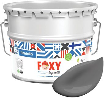 Краска Finntella Foxy Lapselli Matte Hyrra F-50-1-9-FL206 9 л (серый)