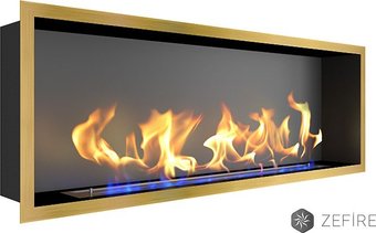 Биокамин ZeFire Flagman 1300 латунный