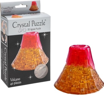 3Д-пазл Crystal Puzzle Вулкан 90149