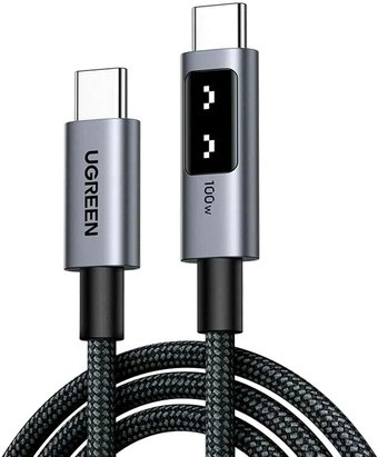 Кабель Ugreen L509 35513 USB Type-C - USB Type-C (3 м, серый)
