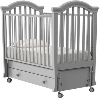 Классическая детская кроватка Nuovita Perla Swing (муссон)