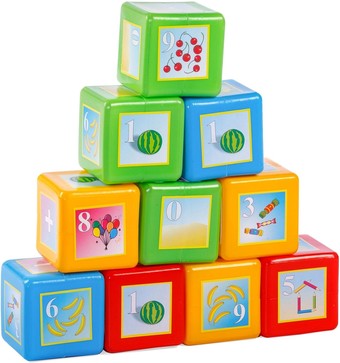 Кубики Юг-Пласт Математика 6008