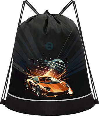 Мешок для обуви Grizzly OM-51-114 (черный/коричневый)