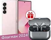 Смартфон Samsung Galaxy Z Fold6 SM-F956B/DS 12GB/256GB (розовый) и наушники Galaxy Buds3 Pro (серебристый) по акции