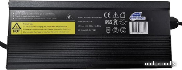 Зарядное устройство Energy Research 24V 12A IP65 Lithium-LiFePO4 Charger