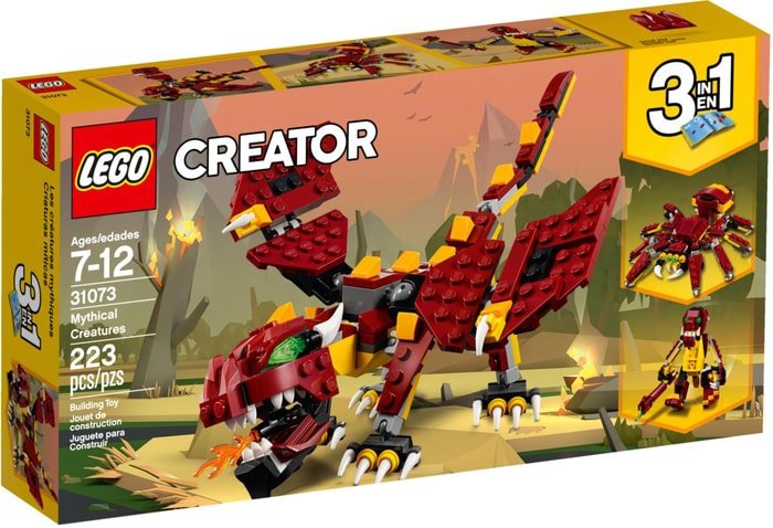 Конструктор LEGO Creator 31073 Мифические существа