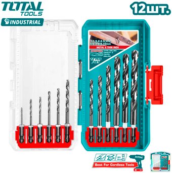 Набор сверл Total TACSDL11206
