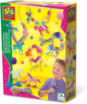 Набор для рукоделия SES Creative Украшения с подвесками лошадки 14705