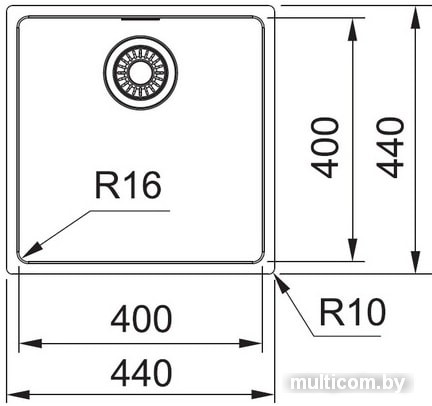 Кухонная мойка Franke MRX 210-40