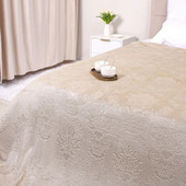 Плед Casa Conforte Palazzo 200x220 6152058 (бежевый)