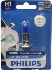 Галогенная лампа Philips H1 Diamond Vision 1шт