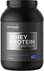 Протеин сывороточный (концентрат) Strimex Whey Protein Silver Edition (2000 г, клубника-банан)