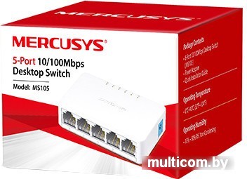 Коммутатор Mercusys MS105