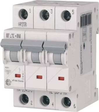 Выключатель автоматический Eaton HL-C63/3 3P 63A C 4.5kA 3M 194797