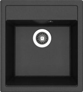 Кухонная мойка Aquasanita SQR100 (черный металлик 601)