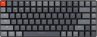 Клавиатура Keychron K3 Ultra-Slim Wireless V2 RGB (Red Switch, нет кириллицы)
