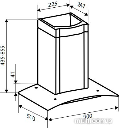 Кухонная вытяжка Zigmund & Shtain K 247.91 W