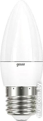 Светодиодная лампа Gauss LED Candle E27 9.5 Вт 4100 К 103102210