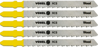 Набор пильных полотен Vorel 27811 (5 шт)