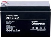 Аккумулятор для ИБП CyberPower RC12-7.2 (12В/7.2 А·ч)