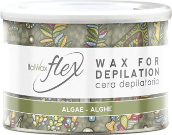 Воск ItalWax для депиляции Flex Водоросли в банке (400 г)