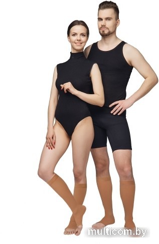 Гольфы компрессионные Польза 3001 2 кл.к. (р.4 (L), рост1, бежевый)