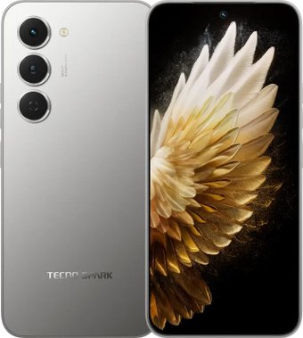Телефон Tecno Spark 40 Pro 8GB/256GB (лунный титановый)