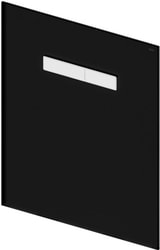 Панель смыва Tece Lux 9650004 (черный/хром глянец)