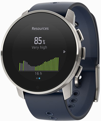 Умные часы Suunto 9 Peak Titanium (синий гранит)