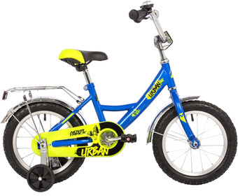 Детский велосипед Novatrack Urban 14 2022 143URBAN.BL22 (синий)