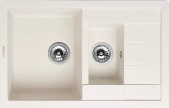 Кухонная мойка KUPPERSBERG Modena 1,5B1D (белый)