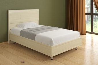Кровать Лером Камелия КР-2702-БД 140x200 (дуб беленый)