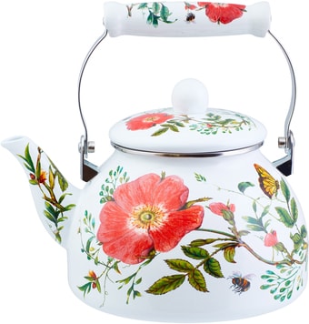 Чайник без свистка Appetite Дикая роза FT5-2.5-DR