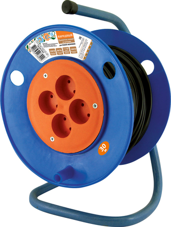 Удлинитель на катушке TDM Electric SQ1307-0521 (20 м, синий)