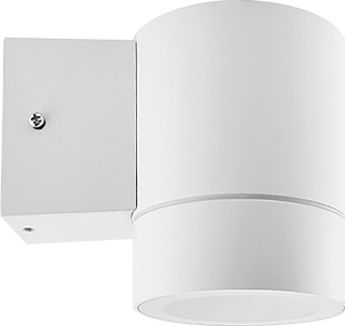 Уличный настенный светильник In Home Цилиндр-1А-GX53 1WT (белый)