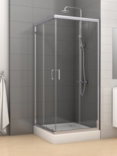 Душевой уголок NEW TRENDY Varia 80x80 K-0223 (прозрачное стекло)