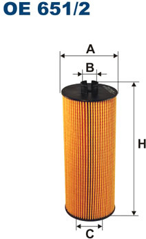 Масляный фильтр Filtron OE 651/2