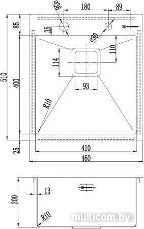 Кухонная мойка Omoikiri Akisame 46-GM [4993095]