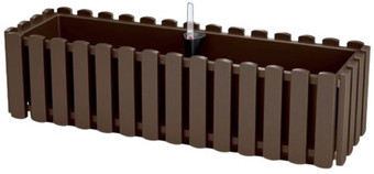 Вазон Prosperplast Boardee Fencycase W DDEF600W-R222 (коричневый)