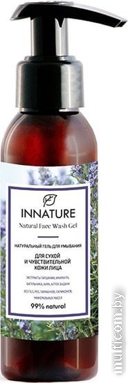 Innature Гель для умывания натур. для сухой и чувствительной кожи 100 мл