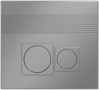 Панель смыва Grossman Cosmo 800.Т1.02.110.110 (хром матовый)