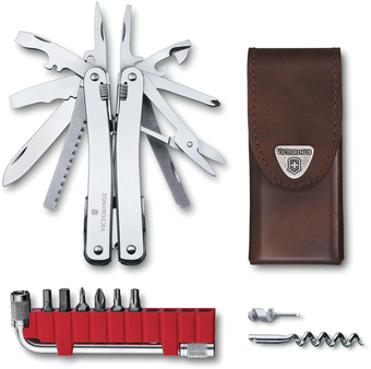 Мультитул Victorinox Swiss Tool Spirit X Plus (кожа)