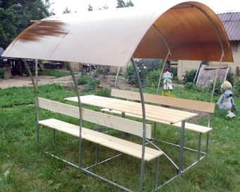 Беседка Велес Астра (3м, бронзовый)