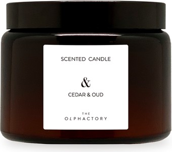 Ароматизированая свеча Ambientair The Olphactory. Кедр и уд VV360SWTO