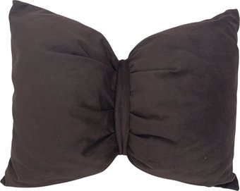 Декоративная подушка Sled Бант 45x35x17 (шоколадный)