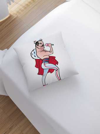 Чехол на подушку JoyArty Фредди Меркьюри sl_78602