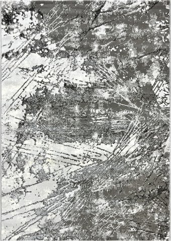 Ковер для жилой комнаты Bossan Rome E029A-GRI-AGRI (1.6x2.3)